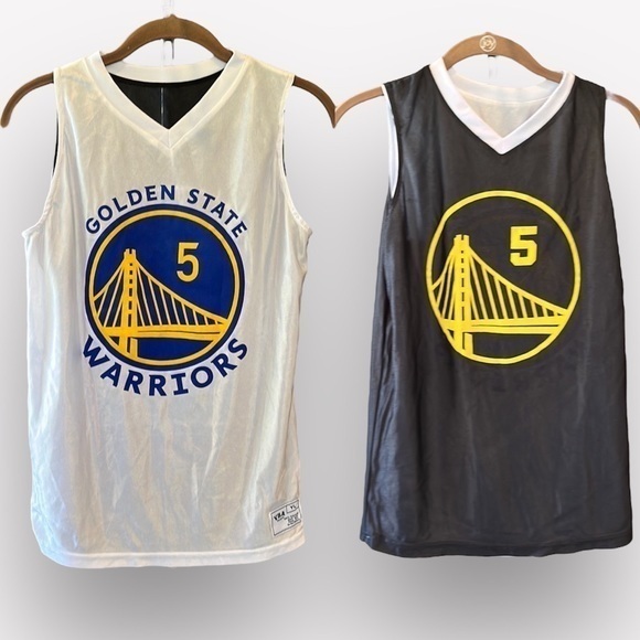🚣‍♀️ NBA Golden State Warriors Jersey reversible youth large